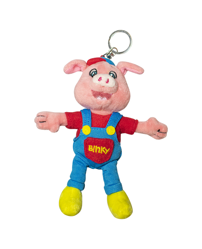 pluche-sleutelhanger