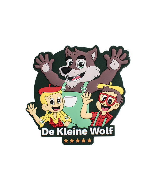 Camping-de-Kleine-Wolf-Soft-PVC-magneet